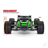 Traxxas XRT 1/6 4X4 Brushless Electric Race Truck - Green (+ TQi 2ch, TSM, Velineon 1275Kv & VXL-8s)-10