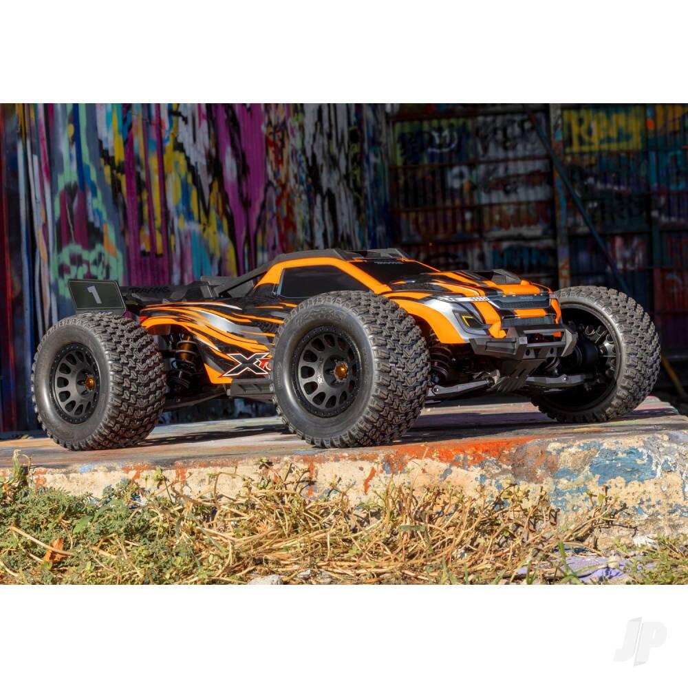 Traxxas XRT 1/6 4X4 Brushless Electric Race Truck - Orange (+ TQi 2ch, TSM, Velineon 1275Kv & VXL-8s)-6