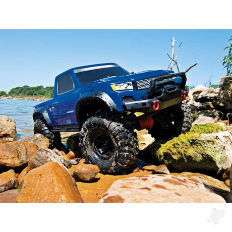 Traxxas TRX-4 Sport 1/10 4WD RTR Electric Crawler Truck - Blue (+ TQ 2-ch, XL-5 HV, Titan 550)-4