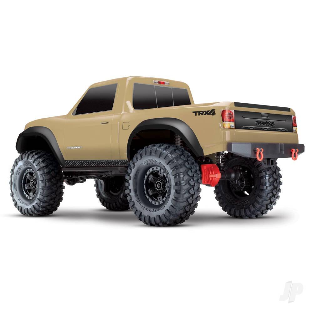 Traxxas TRX-4 Sport 1/10 4WD RTR Electric Crawler Truck - Tan (+ TQ 2-ch, XL-5 HV, Titan 550)-2