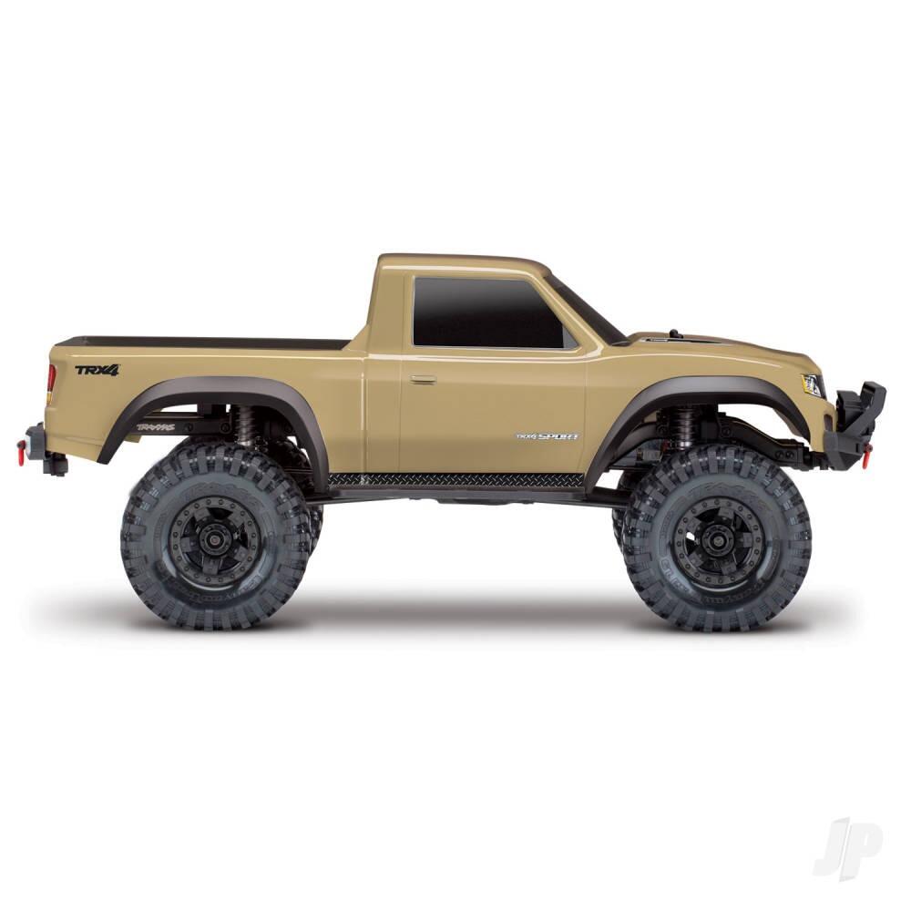 Traxxas TRX-4 Sport 1/10 4WD RTR Electric Crawler Truck - Tan (+ TQ 2-ch, XL-5 HV, Titan 550)-3