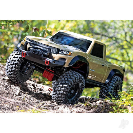 Traxxas TRX-4 Sport 1/10 4WD RTR Electric Crawler Truck - Tan (+ TQ 2-ch, XL-5 HV, Titan 550)-6