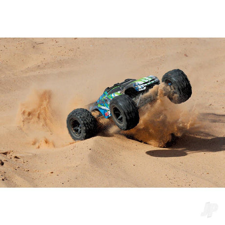 Traxxas E-Revo VXL 1/10 4WD Brushless Electric Racing Monster Truck - Green (+ TQi 2-ch, TSM, VXL-6s, Velineon 2200Kv)-10