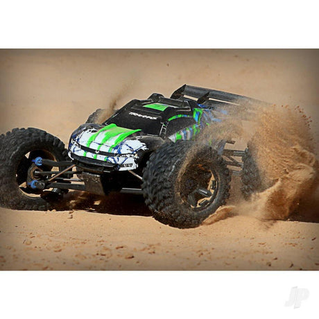 Traxxas E-Revo VXL 1/10 4WD Brushless Electric Racing Monster Truck - Green (+ TQi 2-ch, TSM, VXL-6s, Velineon 2200Kv)-11