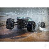 Traxxas E-Revo VXL 1/10 4WD Brushless Electric Racing Monster Truck - Green (+ TQi 2-ch, TSM, VXL-6s, Velineon 2200Kv)-4