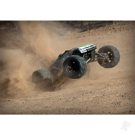 Traxxas E-Revo VXL 1/10 4WD Brushless Electric Racing Monster Truck - Green (+ TQi 2-ch, TSM, VXL-6s, Velineon 2200Kv)-5