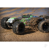 Traxxas E-Revo VXL 1/10 4WD Brushless Electric Racing Monster Truck - Green (+ TQi 2-ch, TSM, VXL-6s, Velineon 2200Kv)-8