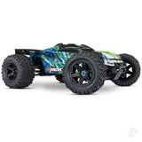 Traxxas E-Revo VXL 1/10 4WD Brushless Electric Racing Monster Truck - Green (+ TQi 2-ch, TSM, VXL-6s, Velineon 2200Kv)-0