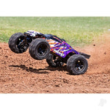 Traxxas E-Revo VXL 1/10 4WD Brushless Electric Racing Monster Truck - Purple (+ TQi 2-ch, TSM, VXL-6s, Velineon 2200Kv)-2