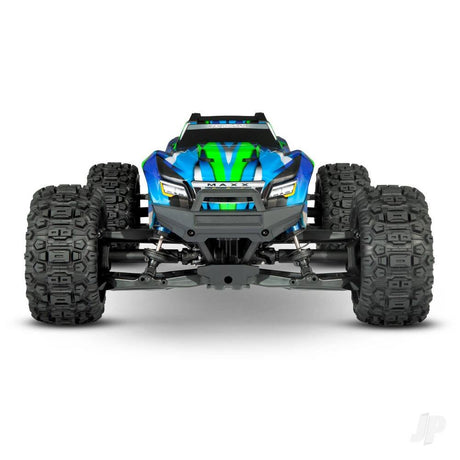 Traxxas Maxx 1/10 4X4 Brushless Electric RTR Monster Truck - Green (+ TQi 2-ch, TSM, VXL-4S, Velineon 540XL, WideMaxx)-2