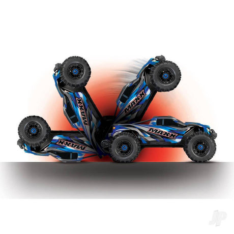 Traxxas Maxx 1/10 4X4 Brushless Electric RTR Monster Truck - Green (+ TQi 2-ch, TSM, VXL-4S, Velineon 540XL, WideMaxx)-9