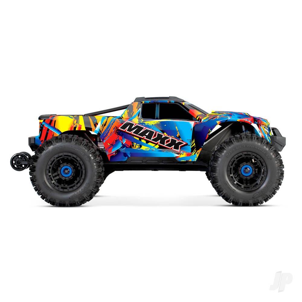 Traxxas Maxx 1/10 4X4 Brushless Electric RTR Monster Truck - Rock-n-Roll (+ TQi 2-ch, TSM, VXL-4S, Velineon 540XL, WideMaxx)-20