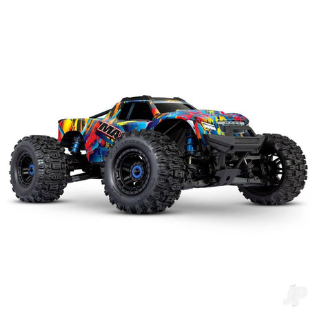 Traxxas Maxx 1/10 4X4 Brushless Electric RTR Monster Truck - Rock-n-Roll (+ TQi 2-ch, TSM, VXL-4S, Velineon 540XL, WideMaxx)-19