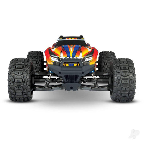 Traxxas Maxx 1/10 4X4 Brushless Electric RTR Monster Truck - Yellow/Red (+ TQi 2-ch, TSM, VXL-4S, Velineon 540XL, WideMaxx)-1