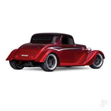 Traxxas Factory Five '33 Hot Rod Coupe 1/10 AWD Supercar - Red Fade (+ TQ 2-ch, XL-5, Titan 550)-1