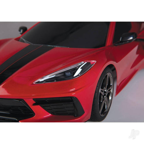 Traxxas Chevrolet Corvette Stingray 1/10 AWD Supercar - Red (+ TQ 2-ch, XL-5, Titan 550)-13