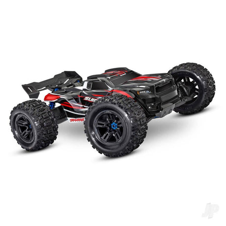 Traxxas Sledge 1/8 4WD Brushless Electric Monster Truck - Red (+ TQi 2-ch, TSM, VXL-6S)-0