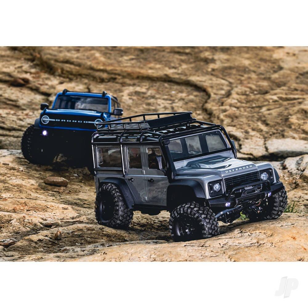 Traxxas TRX-4M Land Rover Defender 1/18 4X4 Electric Trail Crawler - Green (+ TQ 2-ch, ECM-2.5, Titan 87T, 750mAh 2-Cell LiPo, USB Charger)-16