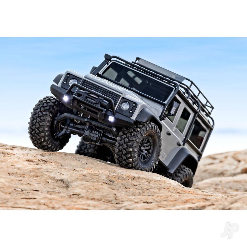 Traxxas TRX-4M Land Rover Defender 1/18 4X4 Electric Trail Crawler - Green (+ TQ 2-ch, ECM-2.5, Titan 87T, 750mAh 2-Cell LiPo, USB Charger)-19