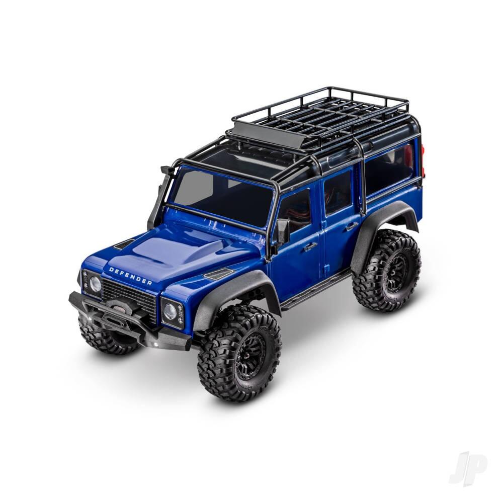 Traxxas TRX-4M Land Rover Defender 1/18 4X4 Electric Trail Crawler - Green (+ TQ 2-ch, ECM-2.5, Titan 87T, 750mAh 2-Cell LiPo, USB Charger)-4