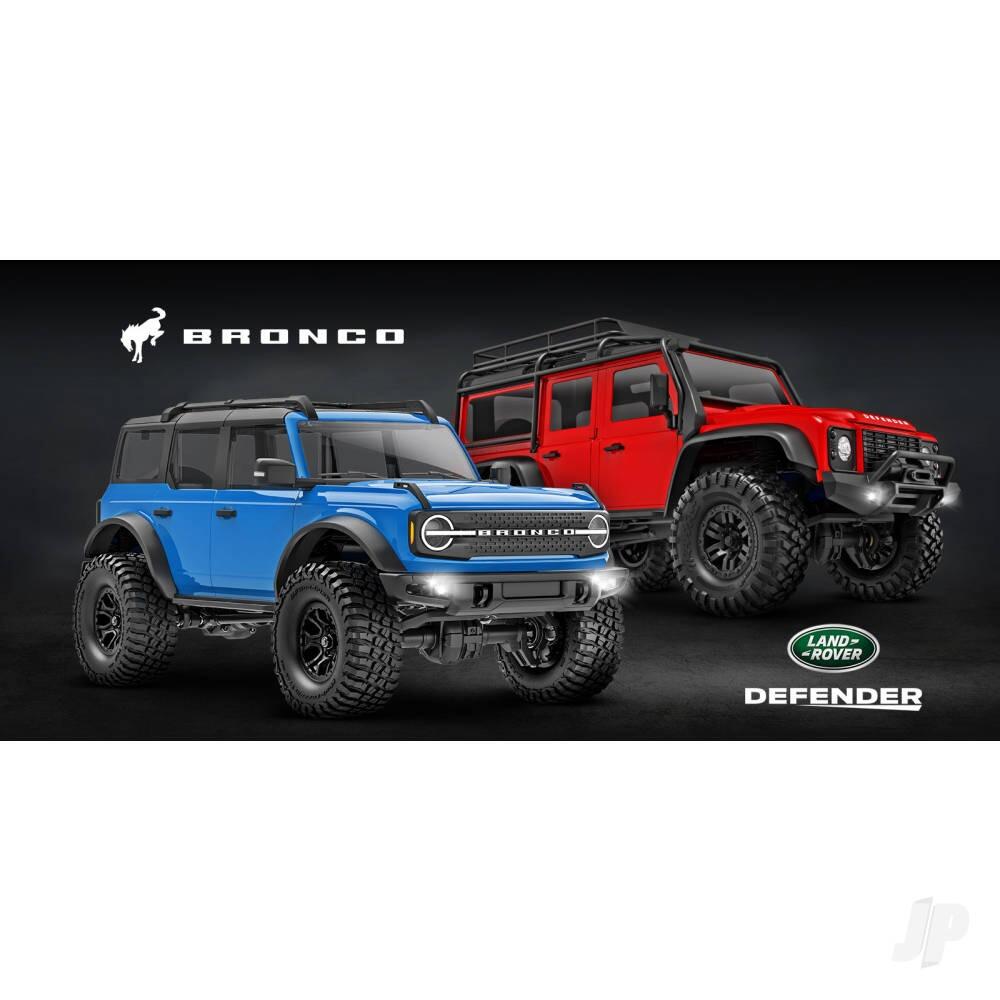 Traxxas TRX-4M Land Rover Defender 1/18 4X4 Electric Trail Crawler - Red (+ TQ 2-ch, ECM-2.5, Titan 87T, 750mAh 2-Cell LiPo, USB Charger)-7