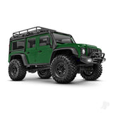 Traxxas TRX-4M Land Rover Defender 1/18 4X4 Electric Trail Crawler - Green (+ TQ 2-ch, ECM-2.5, Titan 87T, 750mAh 2-Cell LiPo, USB Charger)-0