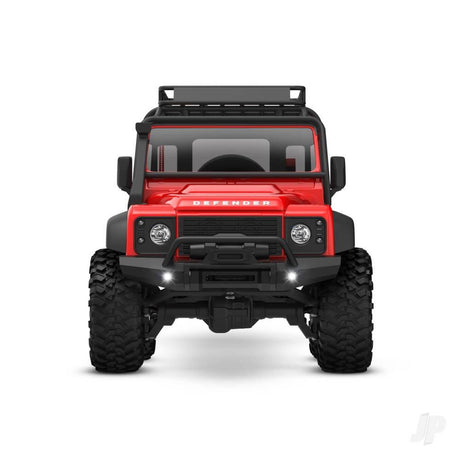 Traxxas TRX-4M Land Rover Defender 1/18 4X4 Electric Trail Crawler - Red (+ TQ 2-ch, ECM-2.5, Titan 87T, 750mAh 2-Cell LiPo, USB Charger)-2