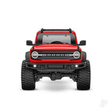 Traxxas TRX-4M 2021 Ford Bronco 1/18 4X4 Electric Trail Crawler - Red (+ TQ 2-ch, ECM-2.5, Titan 87T, 750mAh 2-Cell LiPo, USB Charger)-1