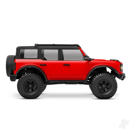 Traxxas TRX-4M 2021 Ford Bronco 1/18 4X4 Electric Trail Crawler - Red (+ TQ 2-ch, ECM-2.5, Titan 87T, 750mAh 2-Cell LiPo, USB Charger)-3