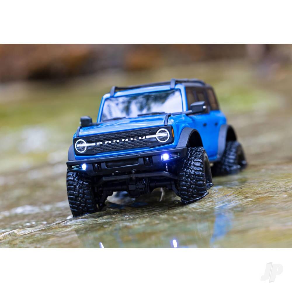 Traxxas TRX-4M 2021 Ford Bronco 1/18 4X4 Electric Trail Crawler - Red (+ TQ 2-ch, ECM-2.5, Titan 87T, 750mAh 2-Cell LiPo, USB Charger)-19