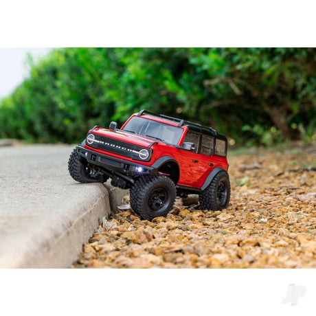 Traxxas TRX-4M 2021 Ford Bronco 1/18 4X4 Electric Trail Crawler - Red (+ TQ 2-ch, ECM-2.5, Titan 87T, 750mAh 2-Cell LiPo, USB Charger)-22