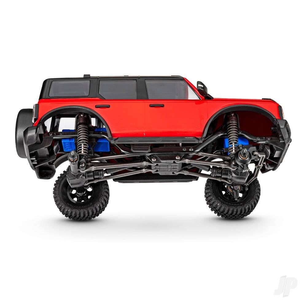 Traxxas TRX-4M 2021 Ford Bronco 1/18 4X4 Electric Trail Crawler - White (+ TQ 2-ch, ECM-2.5, Titan 87T, 750mAh 2-Cell LiPo, USB Charger)-8