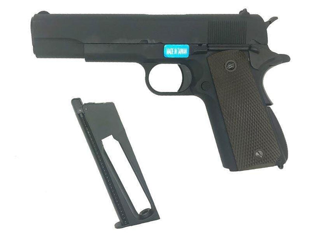 WE 1911 Gen2. Co2 Blowback Pistol - Black-0