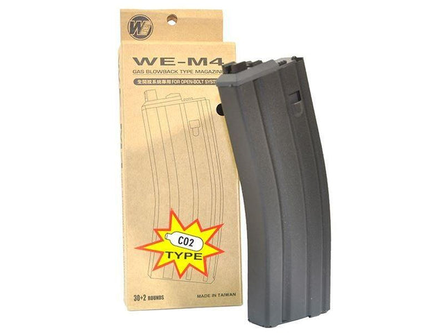 WE M4/L85 Open-Bolt Co2 BlowBack Magazine (30 Round)-0