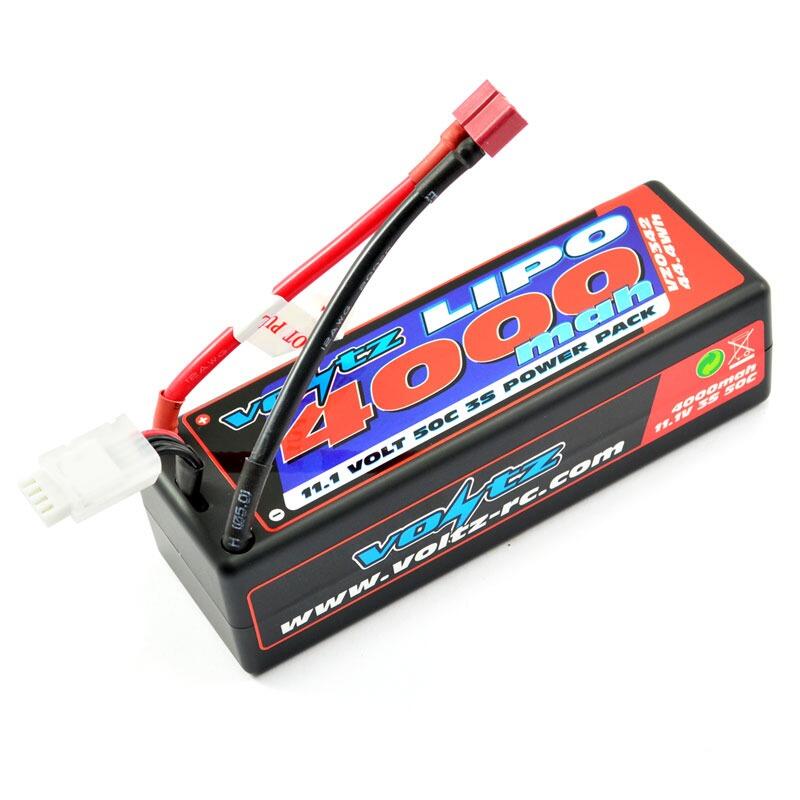 Voltz 4000Mah 3S 11.1V 50C Hardcase Lipo Stick Pack Battery-0