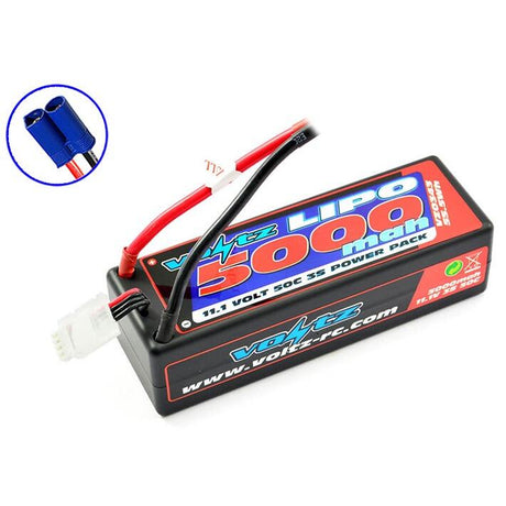 Voltz 5000Mah 3S 11.1V 50C Lipo Stick Battery Pack - EC5-0