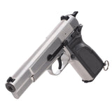 WE Browning Hi Power MK3 GBB - Silver