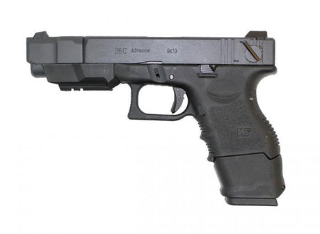 WE EU26 Advance Pistol - Black-1