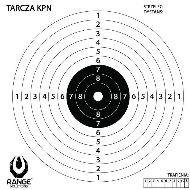 KPN Shooting Targets for Air Gun - 100 Pcs-0