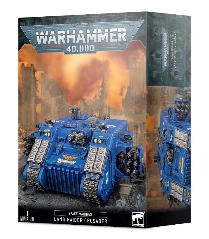 Space Marines - Land Raider Crusader (48-30)-1