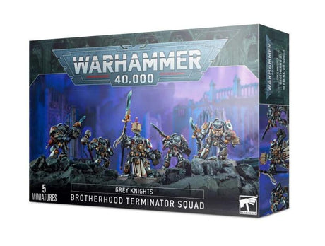 Grey Knights - Brotherhood Terminator Squad-1