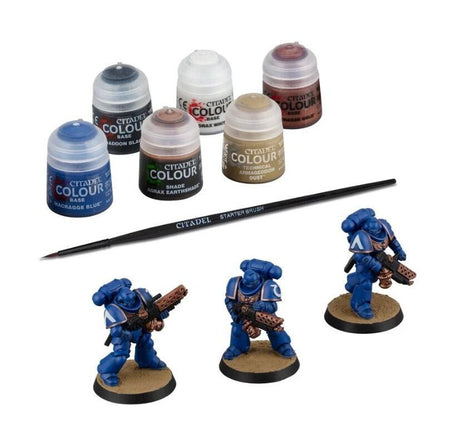 Space Marines: Infernus Marines + Paints Set (60-11)-0