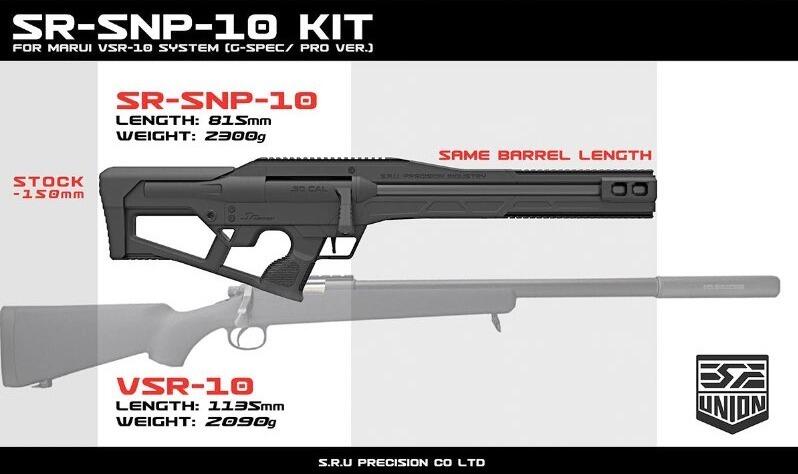 SRU VSR10 Sniper Kit for TM VSR-10 (G-Spec & Standard) – HPA-UK