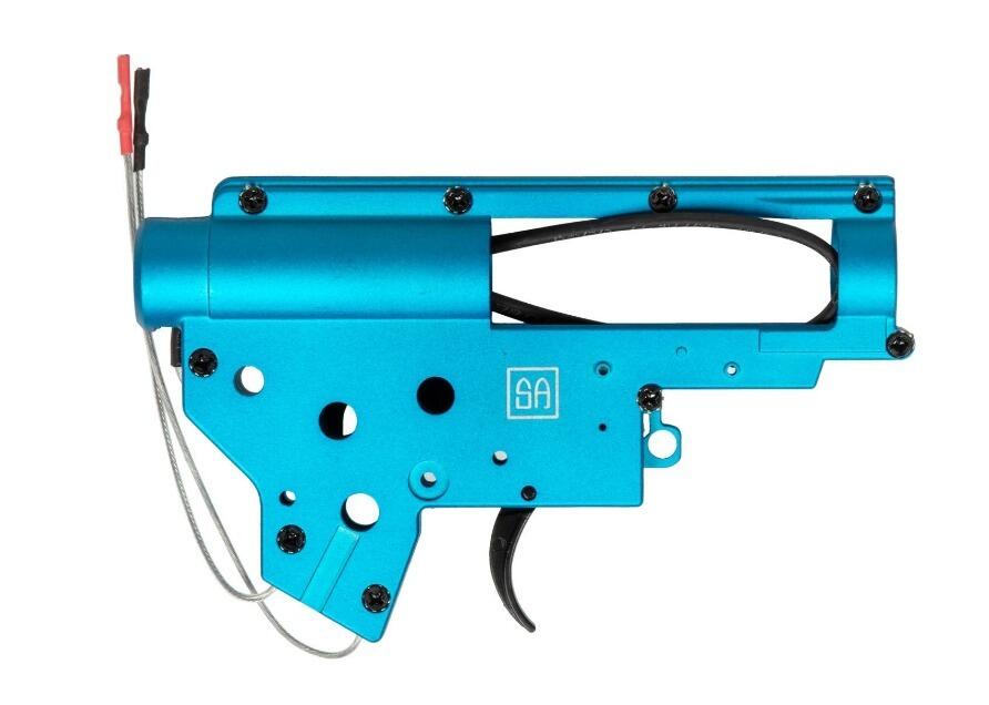 Specna Arms Reinforced Gearbox V2 Frame with Micro-Contact - Rear-Wired-1