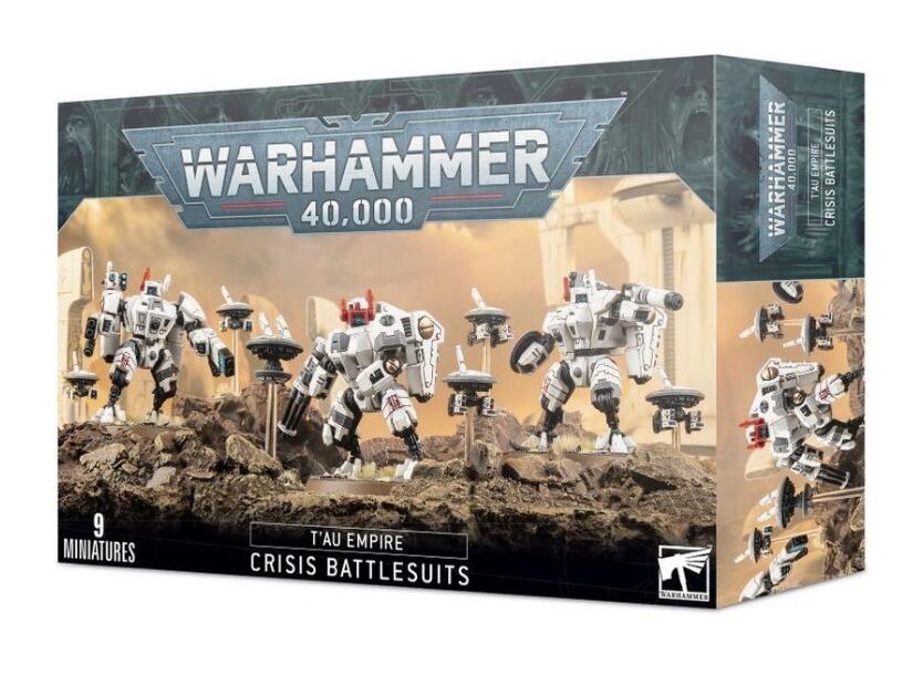 T'au Empire - XV8 Crisis Battlesuit Team (56-07)-2