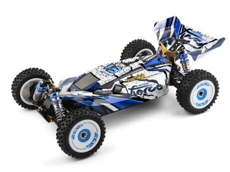 WLtoys 124017 2.4G Racing RC Car 55KM/H 4WD Electric High Speed Off-Road, Drift Car-0