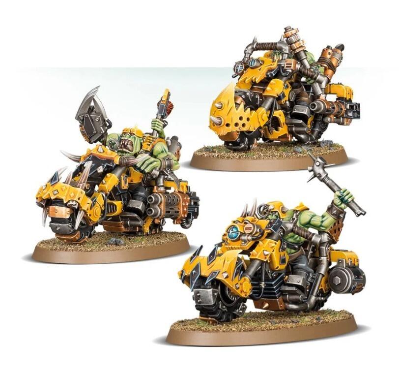 Orks - Warbikers Mob-0