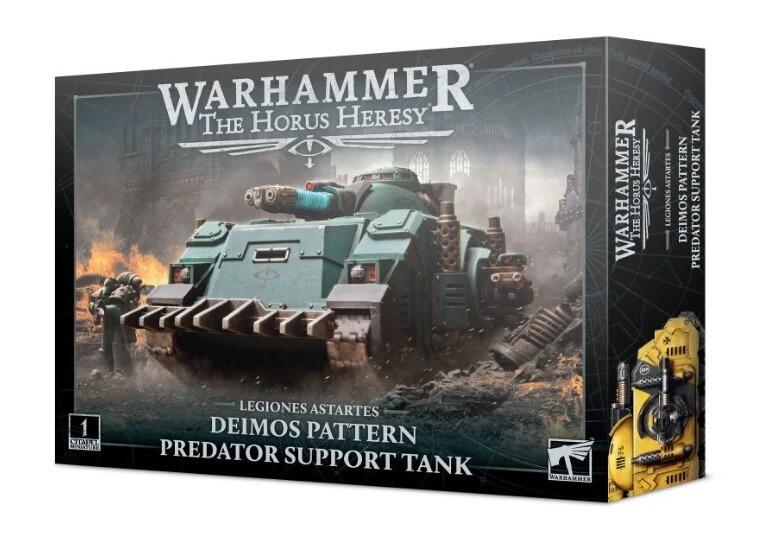 Legiones Astartes - Deimos Pattern Predator Support Tank-2