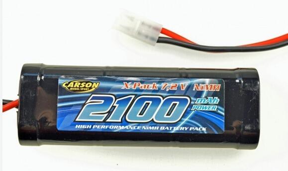 Carson 7.2V 2100mAh NiMH Race Battery-0