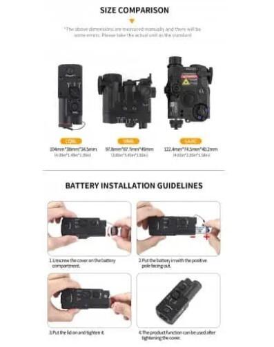 Wadsn CQBL Red & IR Laser Unit-3